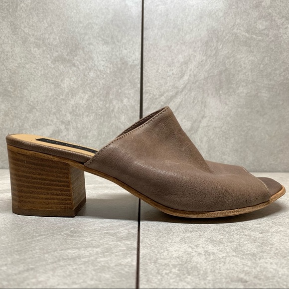 Steven by Steve Madden leather block heel slide 39 - Picture 11 of 15